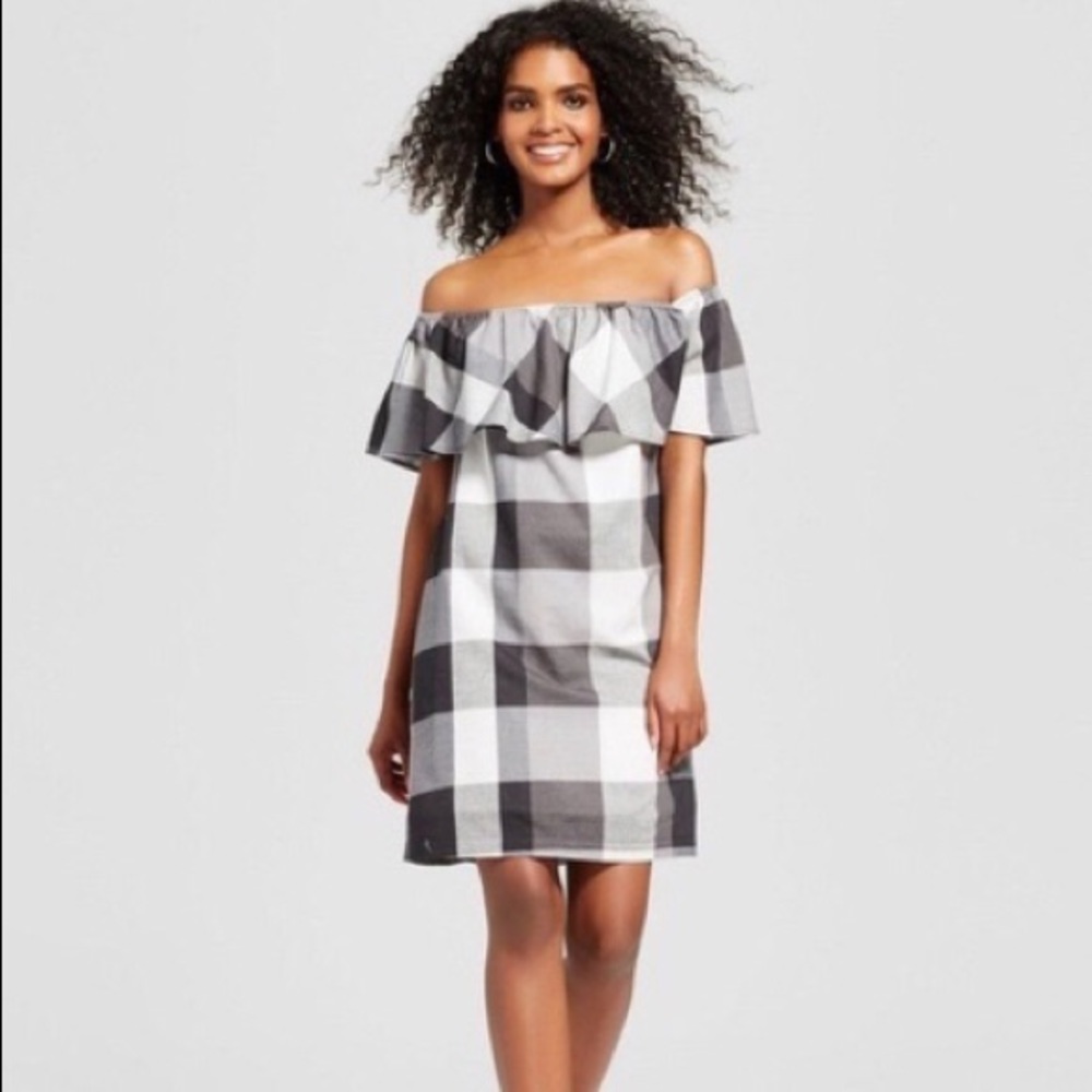 🍋 Who what where off shoulder dress, Small